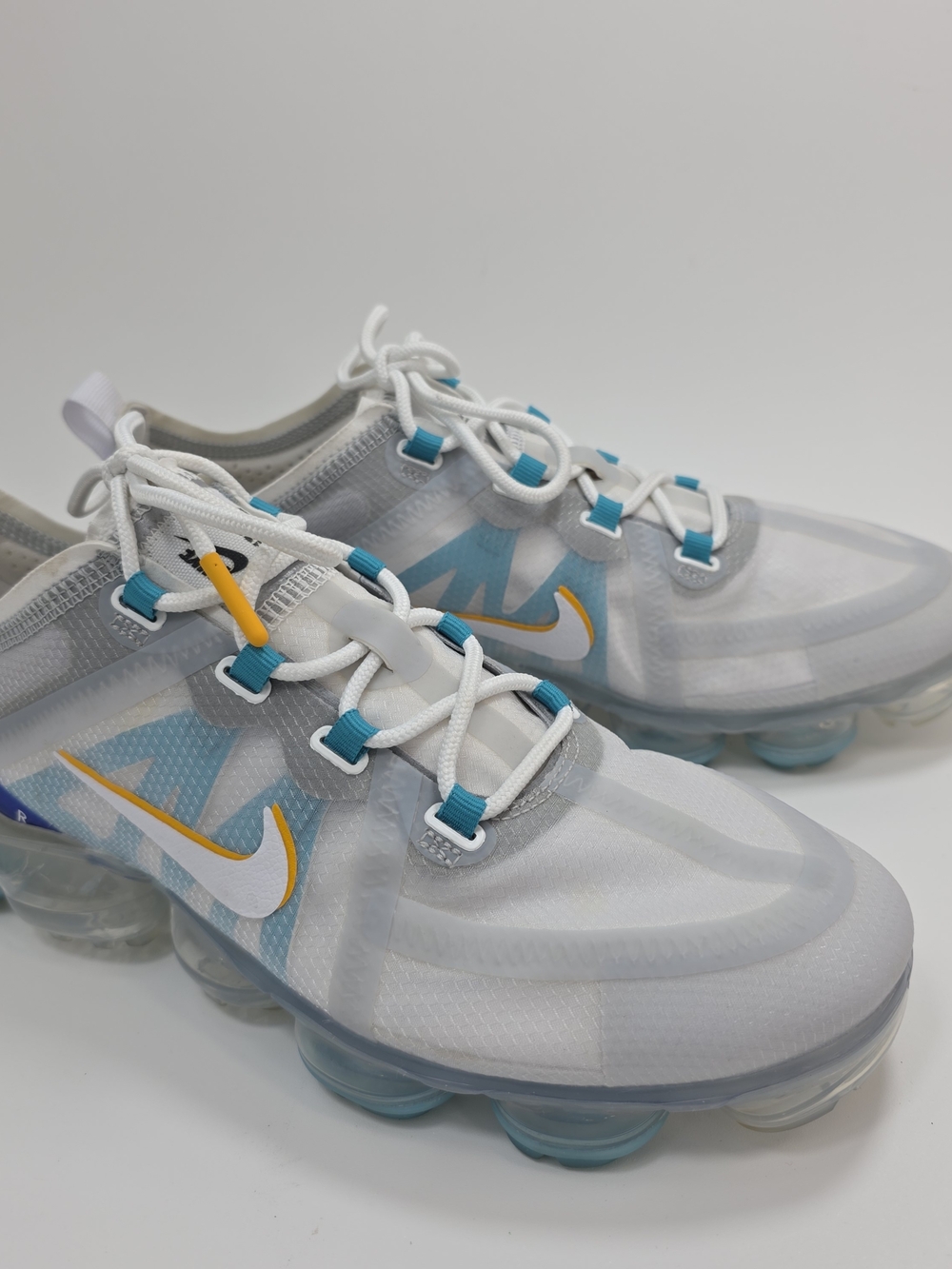 Nike Air Vapormax Wolf Grey Blue Athletic Shoes Mens Size 8